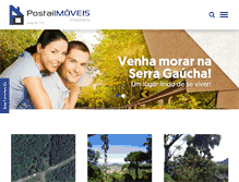 Tablet Screenshot of postaiimoveis.com.br